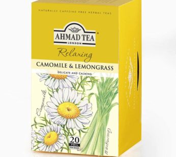 Ahmad camomile & lemongrass tea »20bags